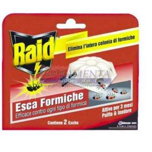 ESCA INSETTICIDA RAID PER FORMICHE