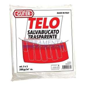 TELO ANTIPIOGGIA SALVA-BUCATO TRASP. GR.280 MT.3X2