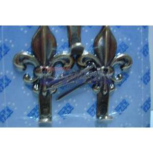 GANCIO X QUADRI A GIGLIO PICCOL.MM.35 PZ.5 BRONZO