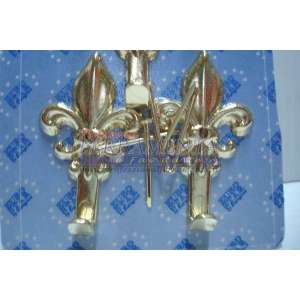 GANCIO X QUADRI A GIGLIO PICCOL.MM.35 PZ.5 ORO