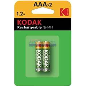 BATTERIA KODAK RICARICABILI MINISTILO 2PZ. NI-MH MAH650