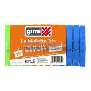 MOLLETTE X BIANCHERIA IN PLASTICA GIMI DA 12PZ.