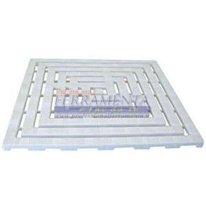 PEDANA DOCCIA CM. 60X60 IN PLASTICA RIGIDA