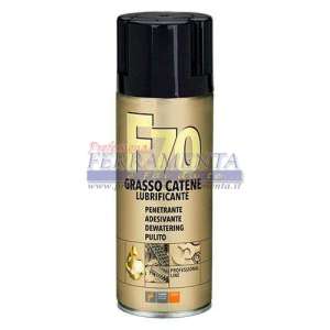 GRASSO ADESIVO SPRAY ML. 400 X CATENE PROFESSIONALE F70