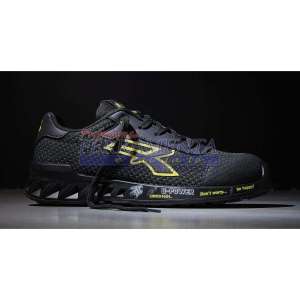 SCARPE ANTINFORT. U-POWER BLAK/YELLOW S1P BASSA MIS.45